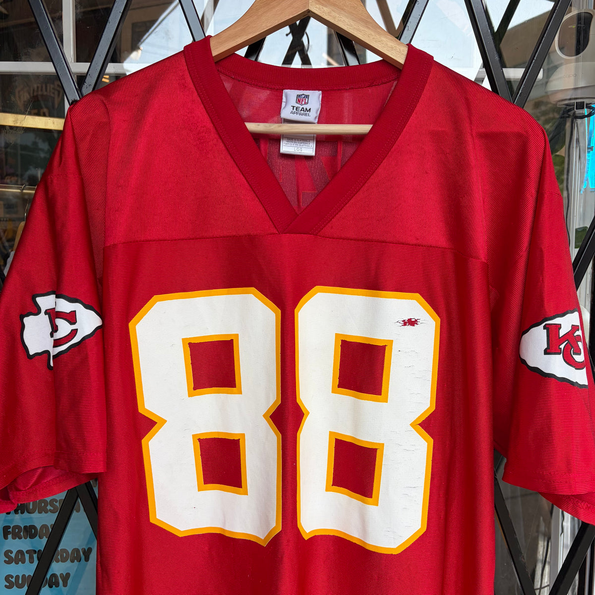 Vintage Tony Gonzalez Chiefs Practice Jersey - Size L