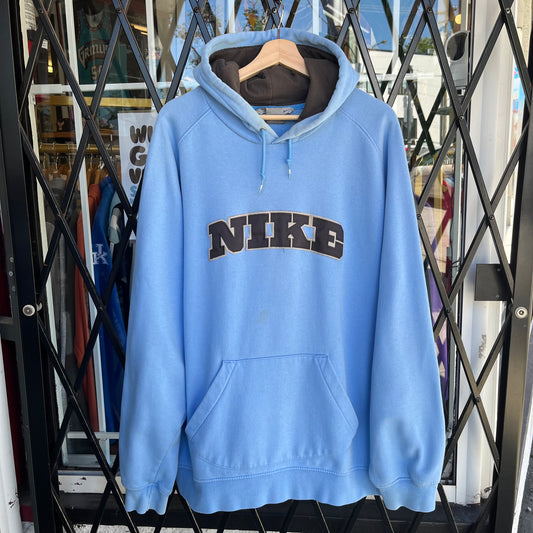 Vintage Nike Spell Out Hoodie - Size XXL