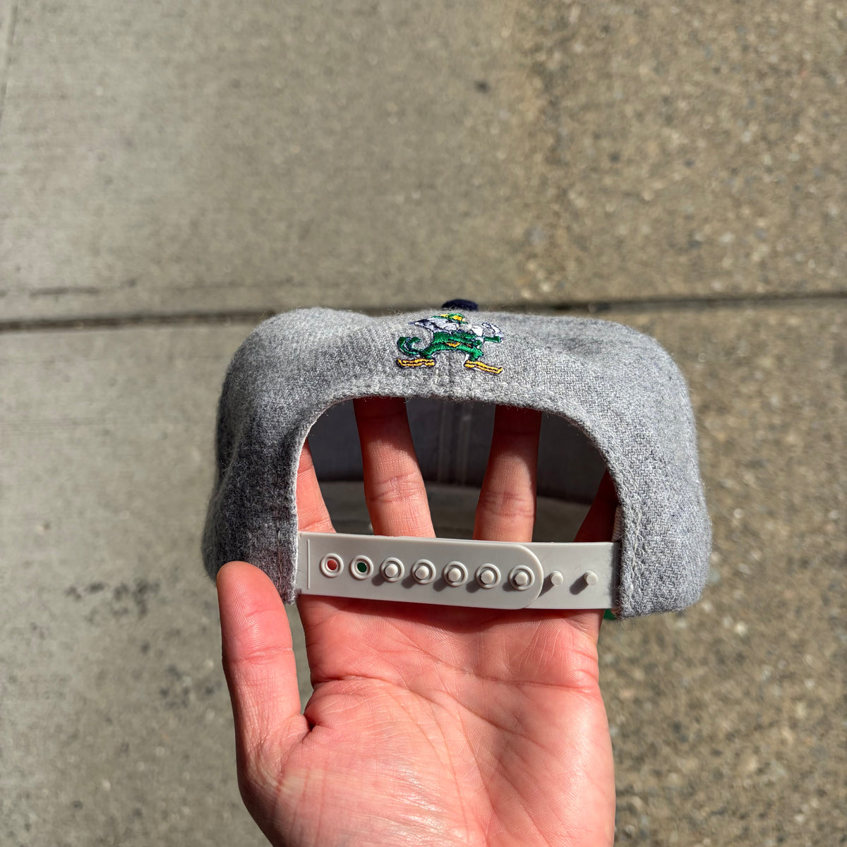 Vintage Notre Dame University Wool SnapBack
