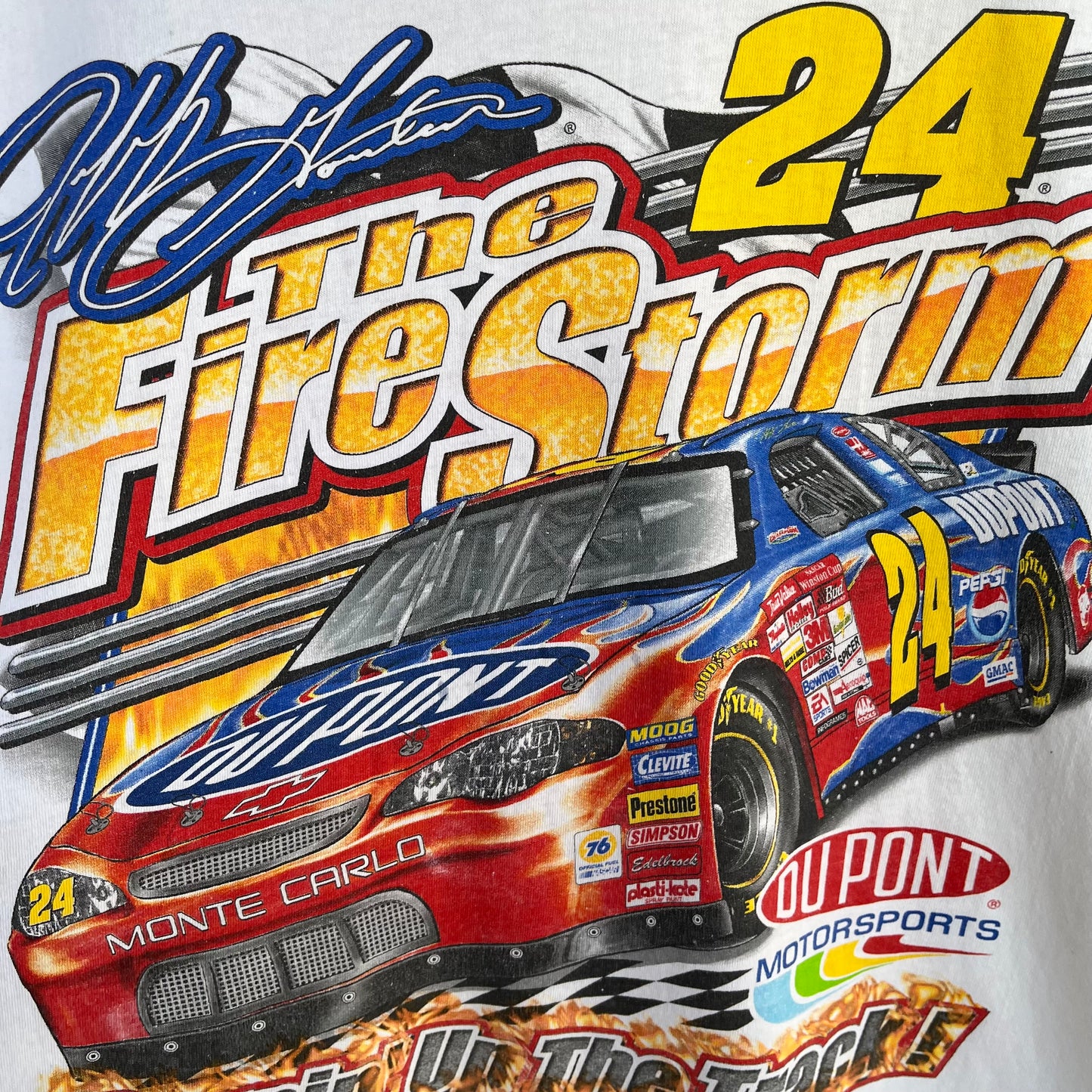 2002 NASCAR Jeff Gordon Racing Tee - Size XL