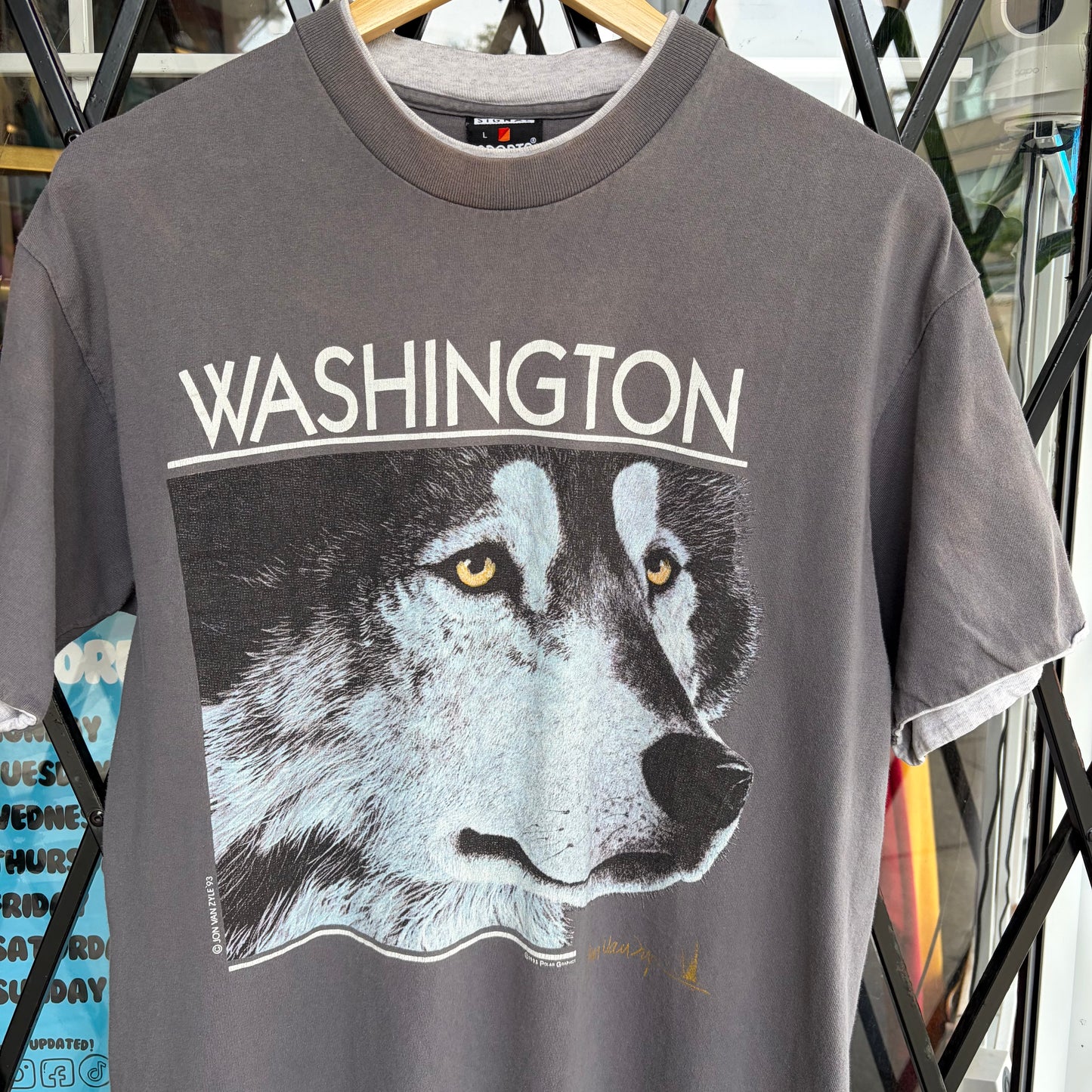 1993 Washington Huskies Tee - Size L