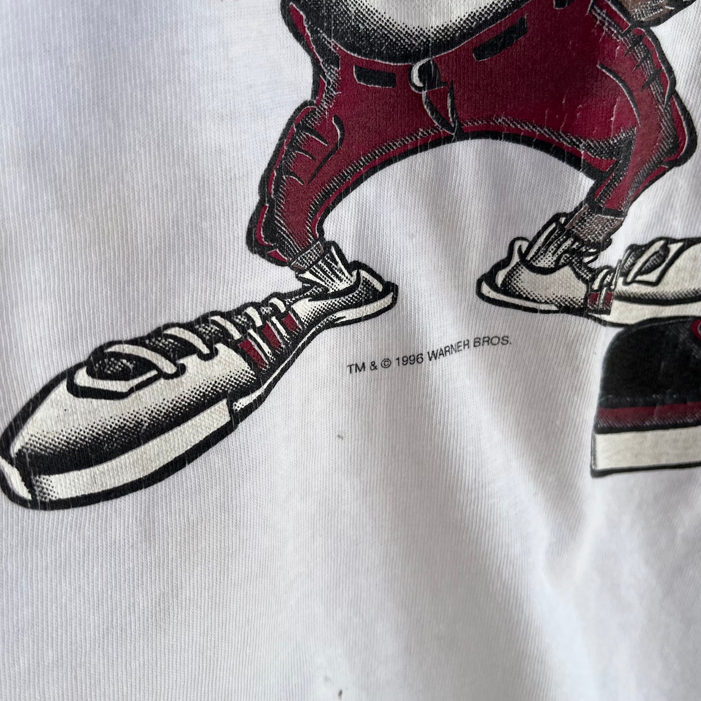 1996 Looney Tunes x Texas A&M Cut Off Tee - Size L