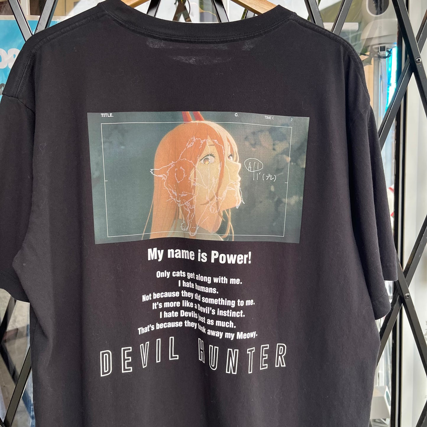 Chainsaw Man Anime Tee - Size XL