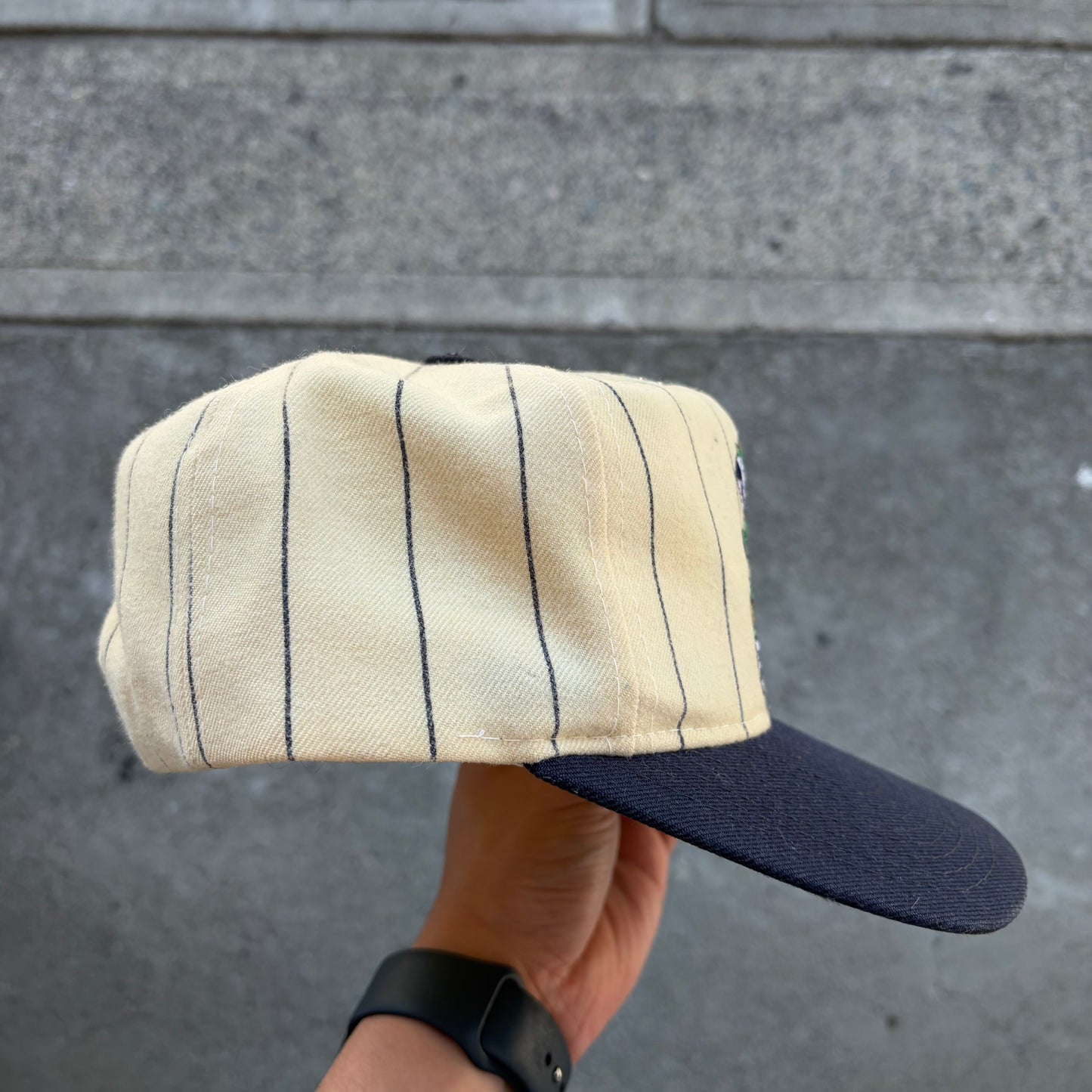 Vintage Starter Notre Dame Pinstripe SnapBack