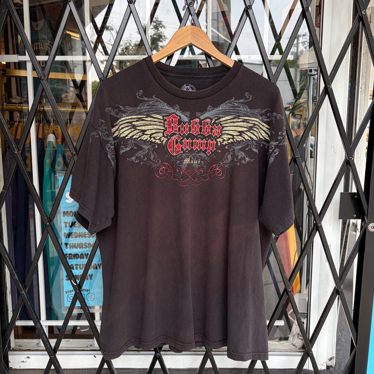Y2K Style Bubba Gump Tee - Size XL