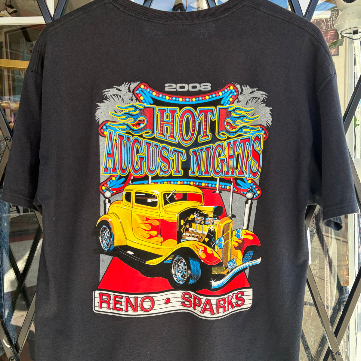 2008 Hot August Nights Car Tee - Size L