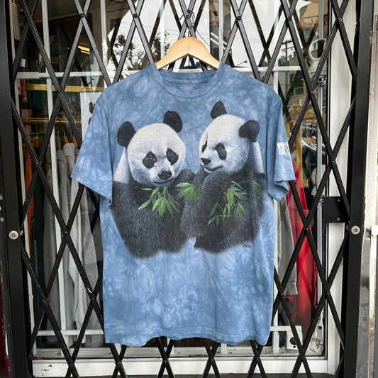 2001 Science World Panda Tie Dye Tee - Size L
