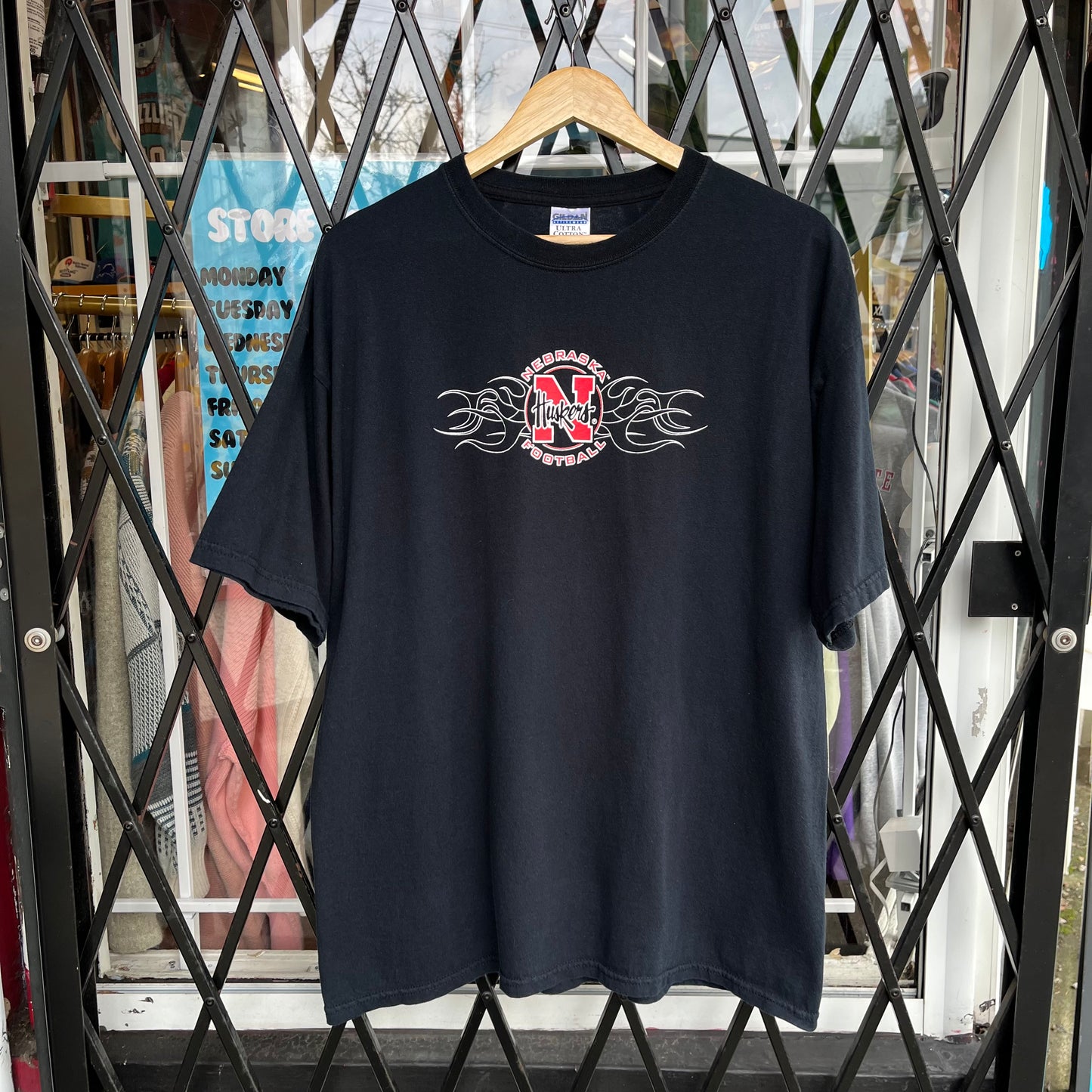 Vintage Nebraska University Tee - Size XL