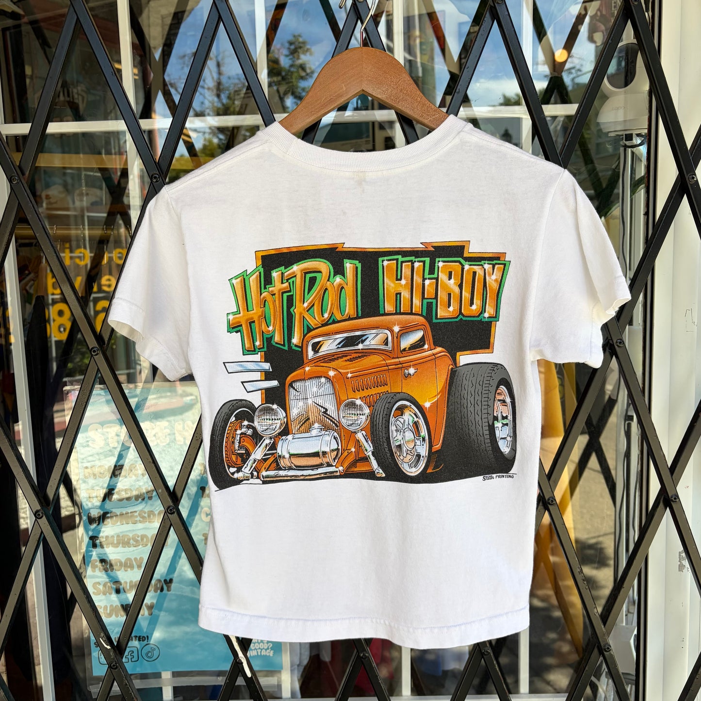 Vintage Stith Hot Rod Mini Tee - Size Women’s M