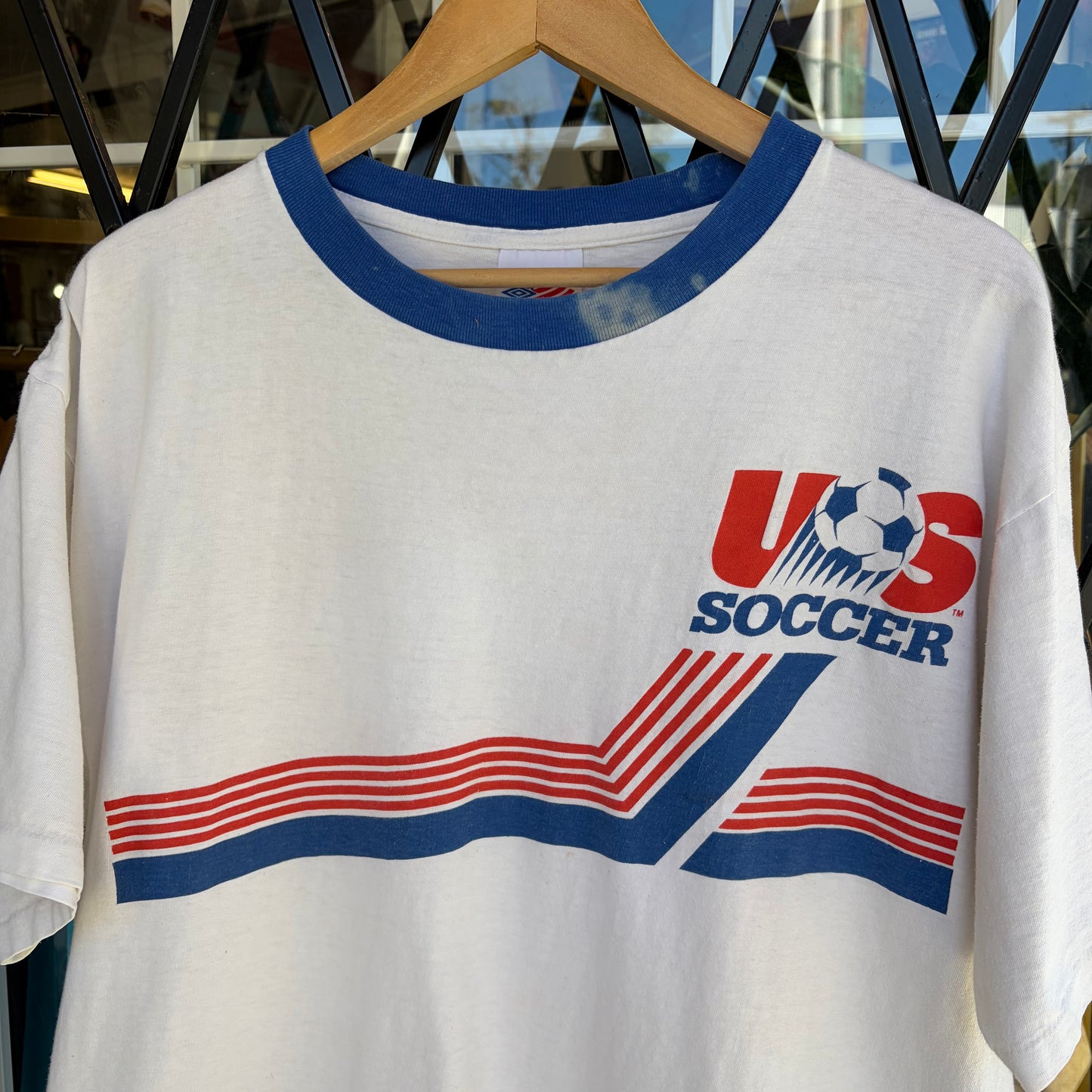 Vintage Umbro USA Soccer Tee - Size XL