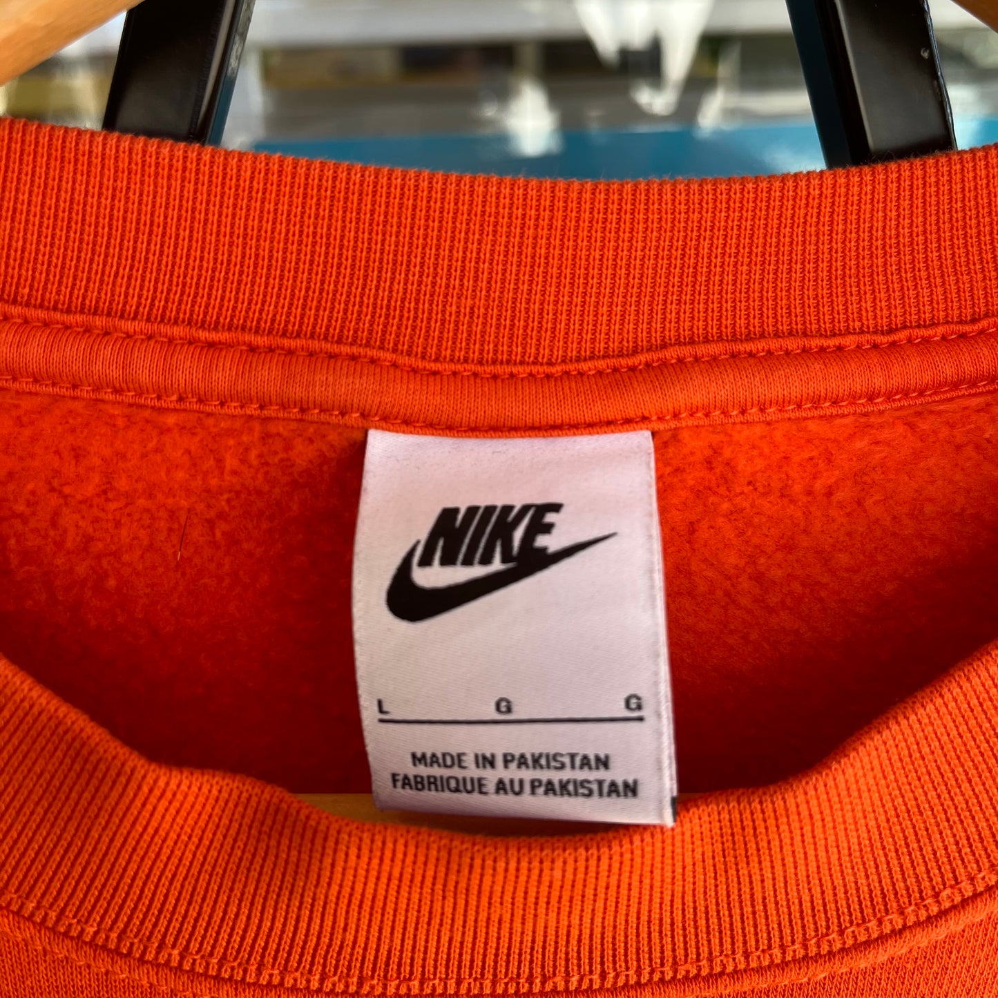Newer Nike Oversized Cropped Sweater - Size Womens L