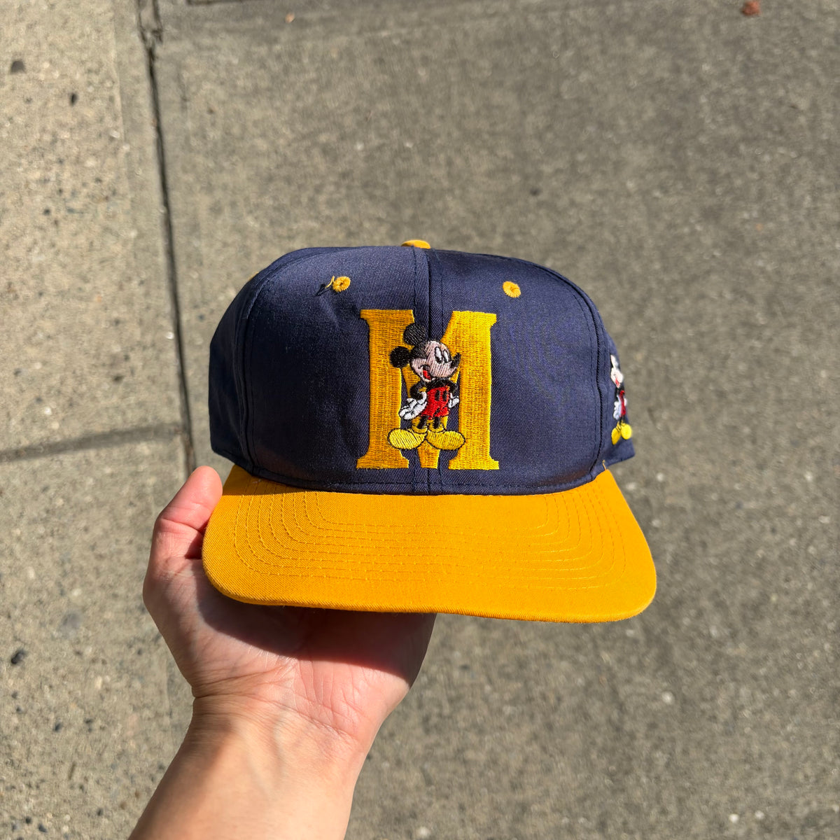 Vintage Disney Mickey Mouse SnapBack