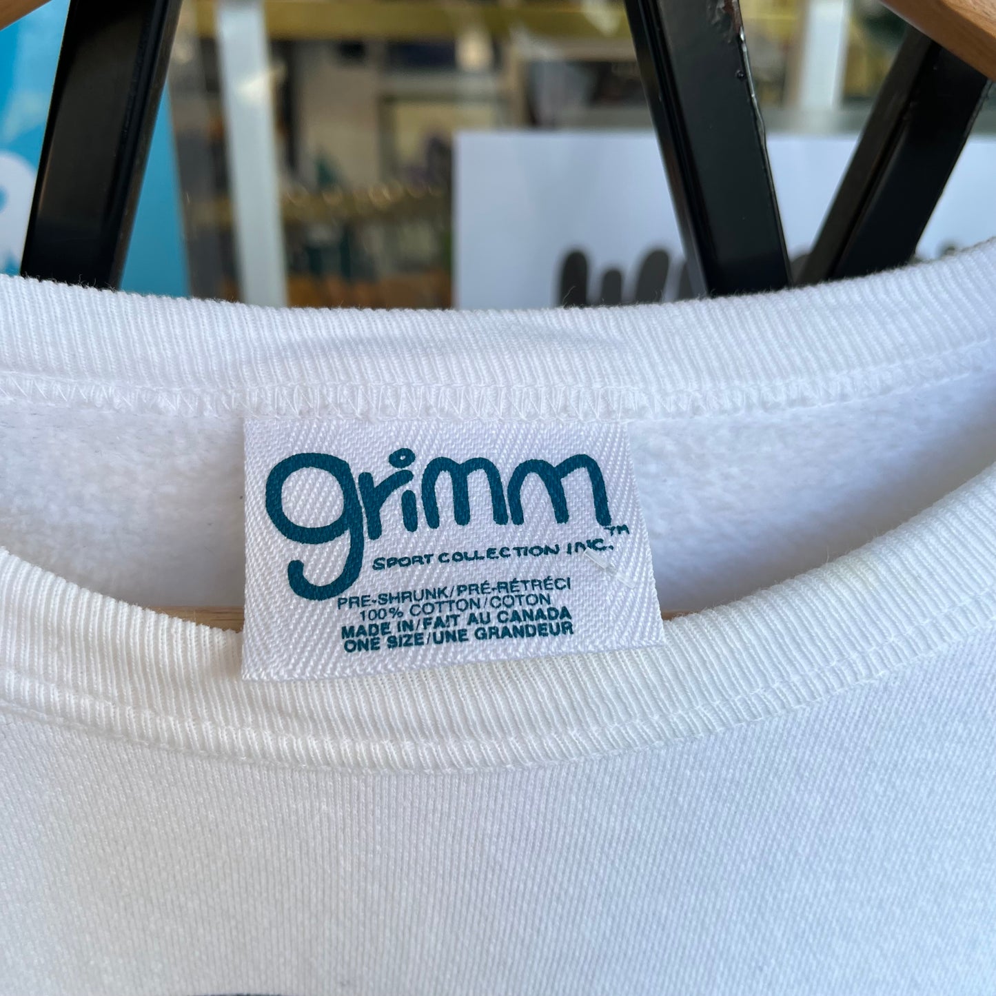 Vintage Grimm Big Wig Parody Oversized Crewneck - Size XL