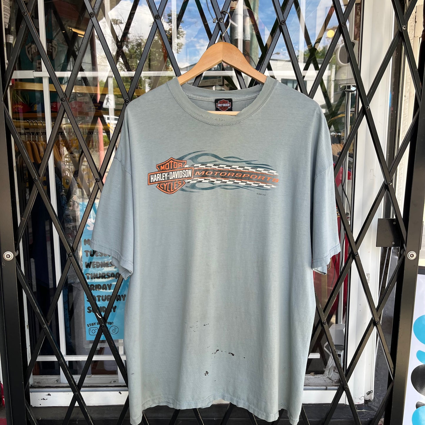 2001 Harley Davidson Tee - Size XXL