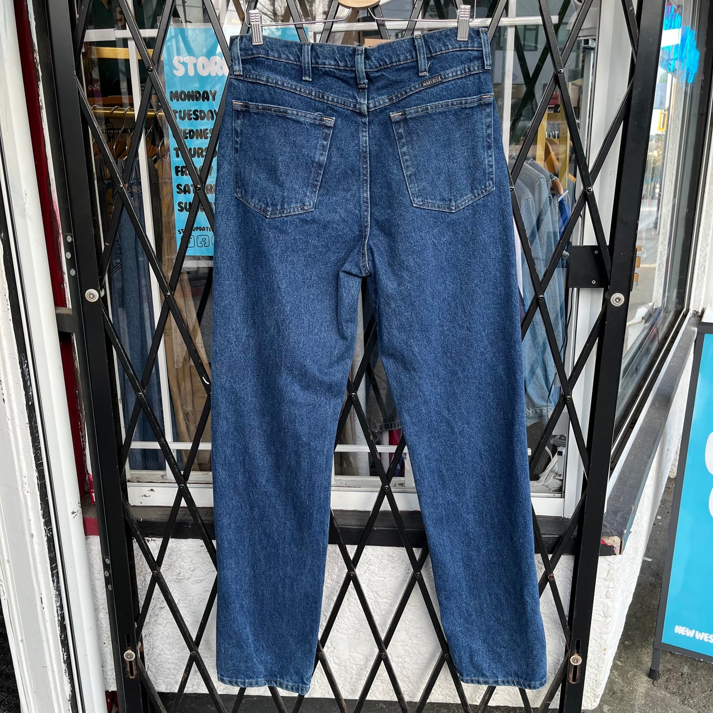 Vintage Denim Jeans - Size 34W x 36L