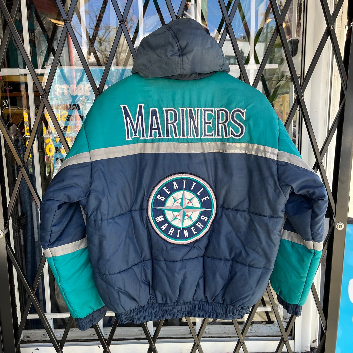 Vintage Pro Player Seattle Mariners Reversible Jacket - Size M