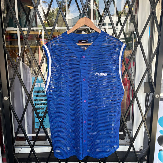 Y2K FUBU Mesh Jersey - Size XL