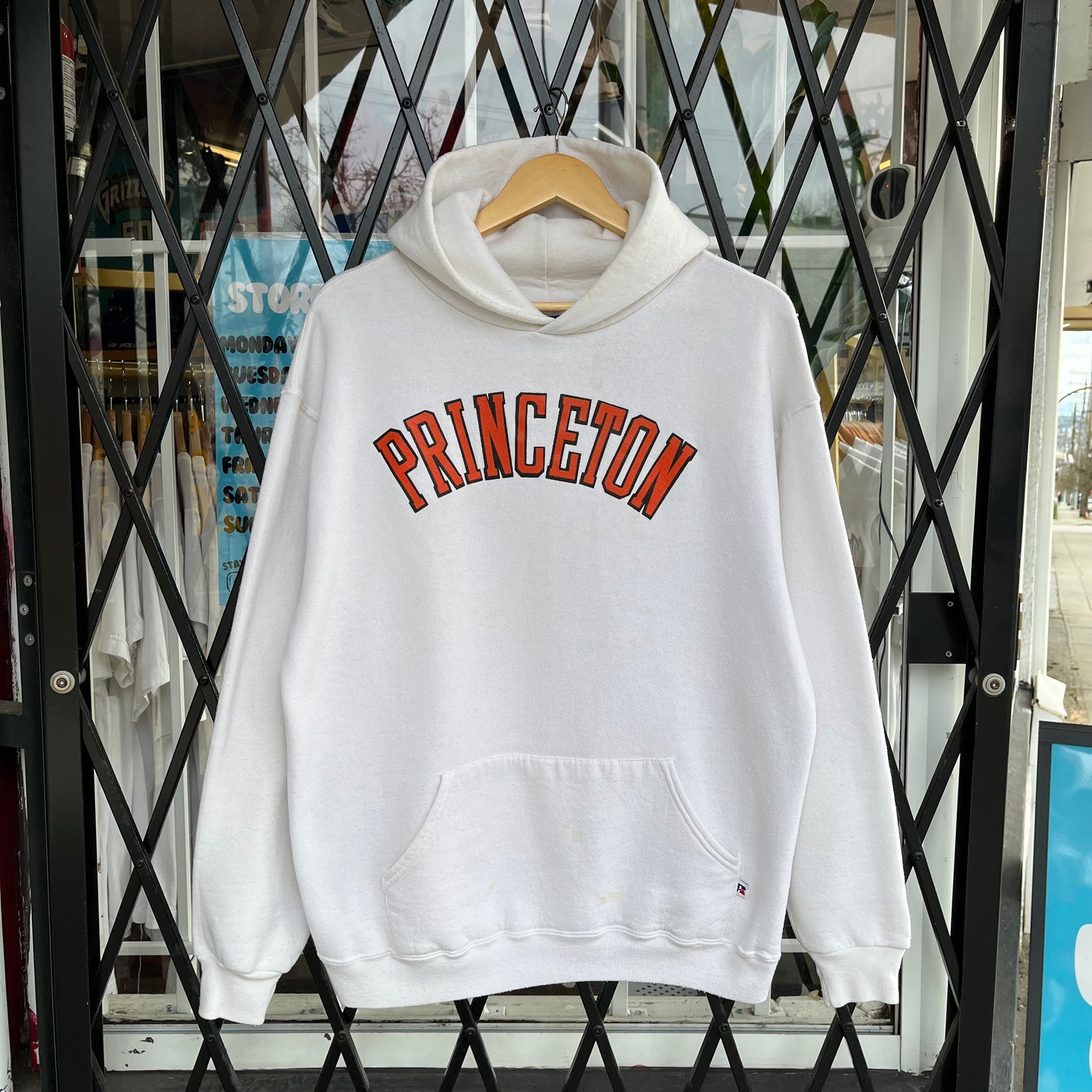 Vintage Princeton University Russell Hoodie - Size XL
