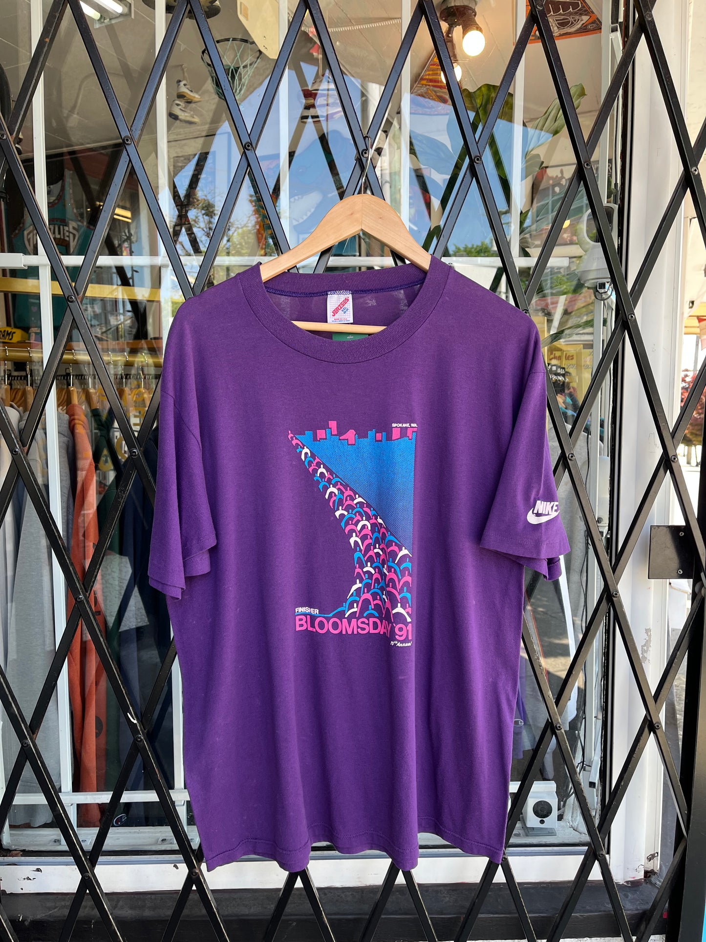 1991 Nike Bloomsday Marathon Tee - Size XXL