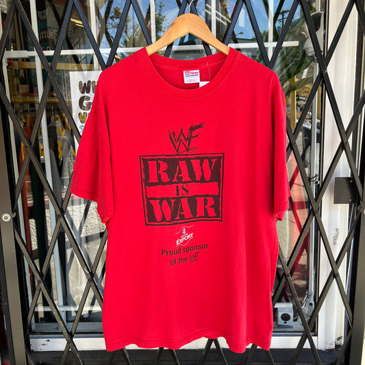 Vintage WWF Raw is War Tee - Size XL