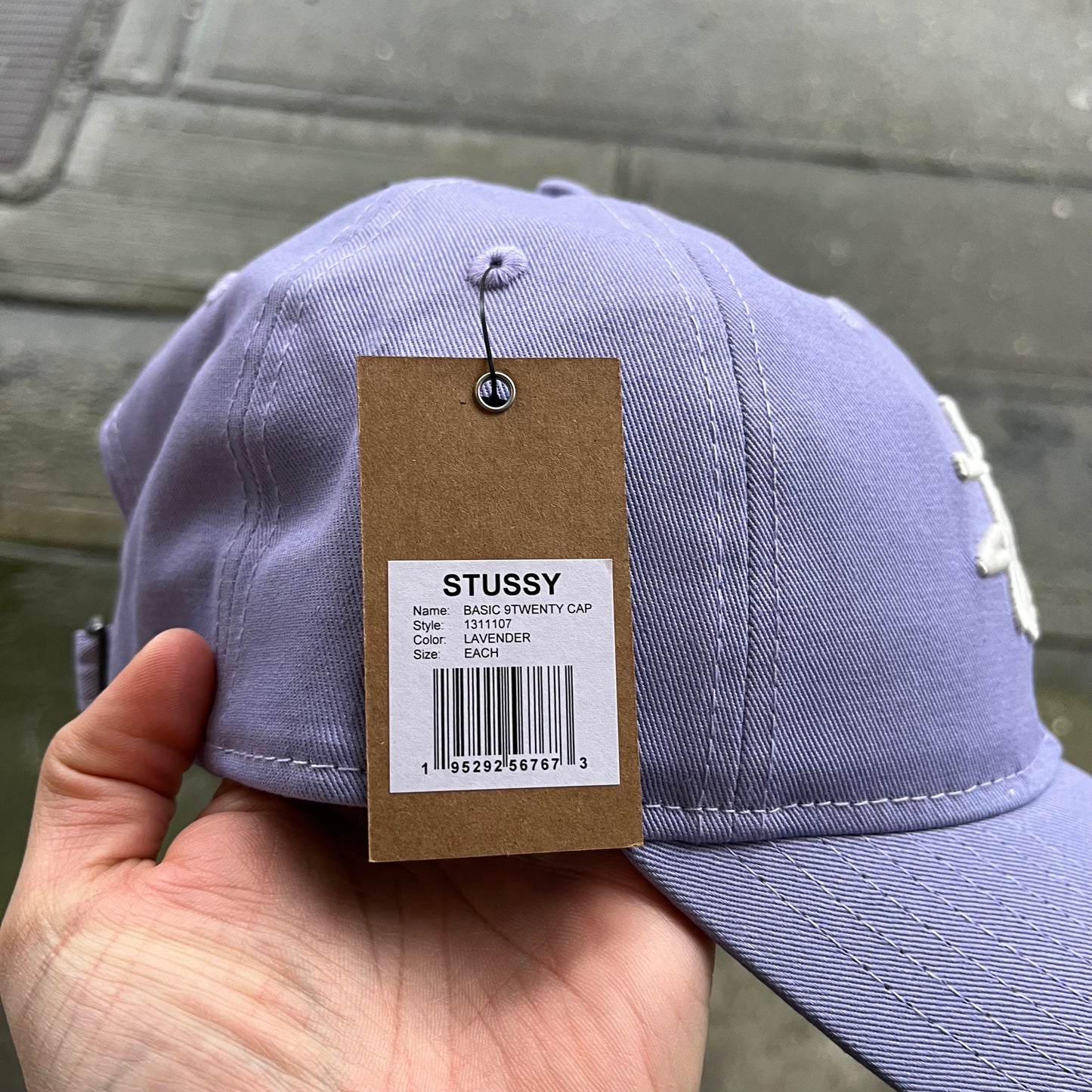 Stussy Basic Cap Lavender