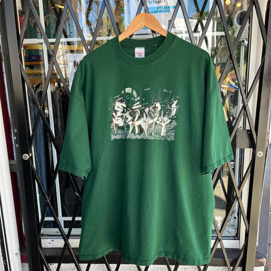 Vintage Wolf Pack Tee - Size XXL