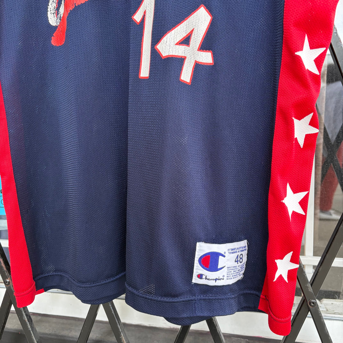 Vintage Champion USA Olympic Robinson Jersey - Size 48 (XL)