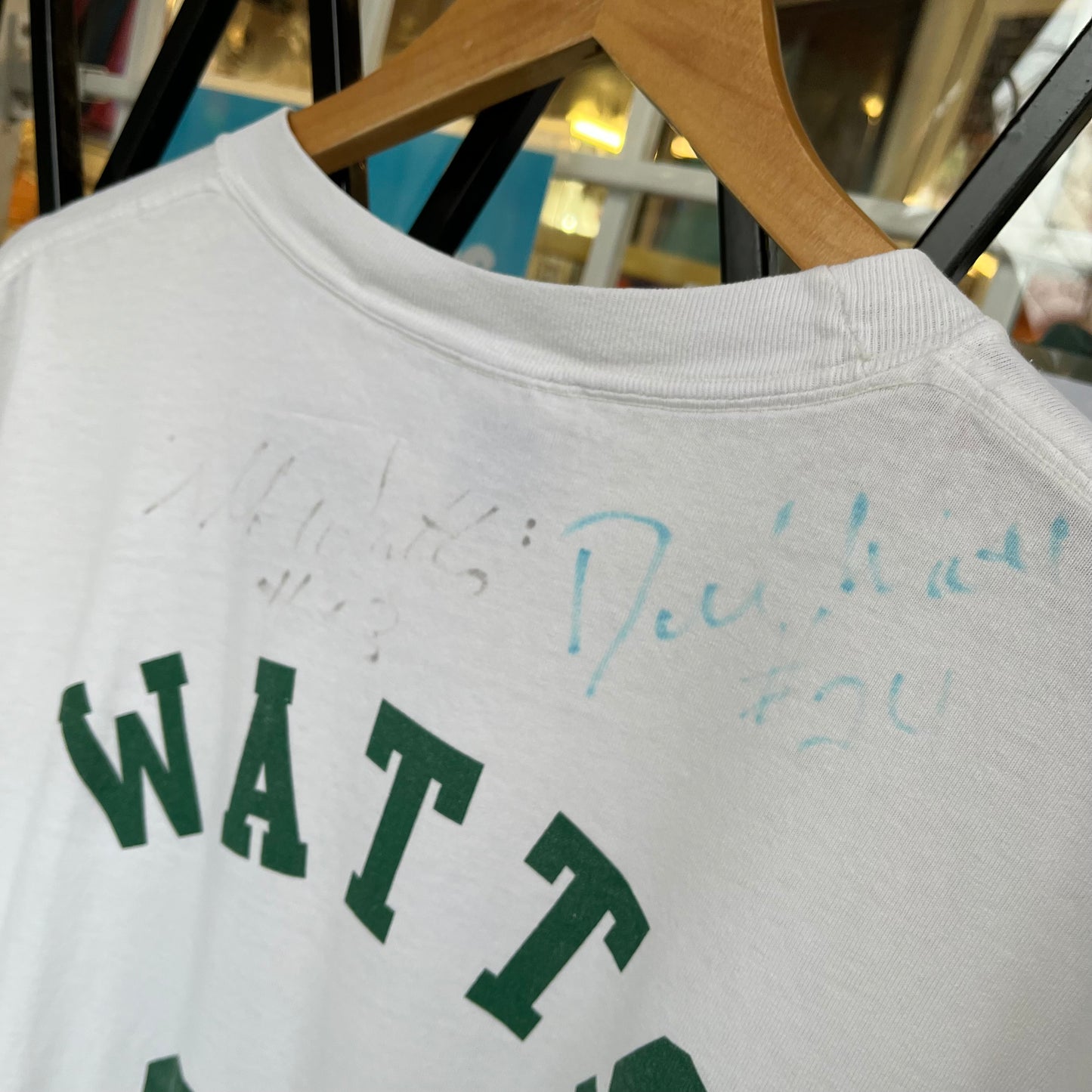 2007 Seattle Sonics Watts Player Autographed Tee - Size L