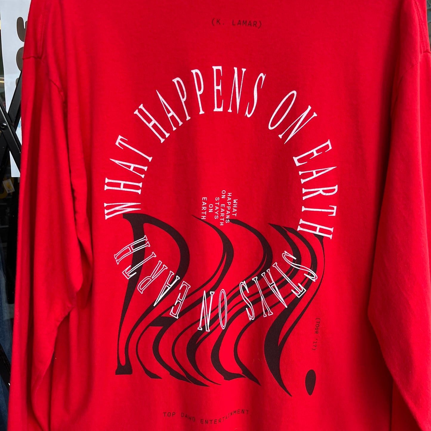Kendrick Lamar DAMN. Tour Long Sleeve - Size XL