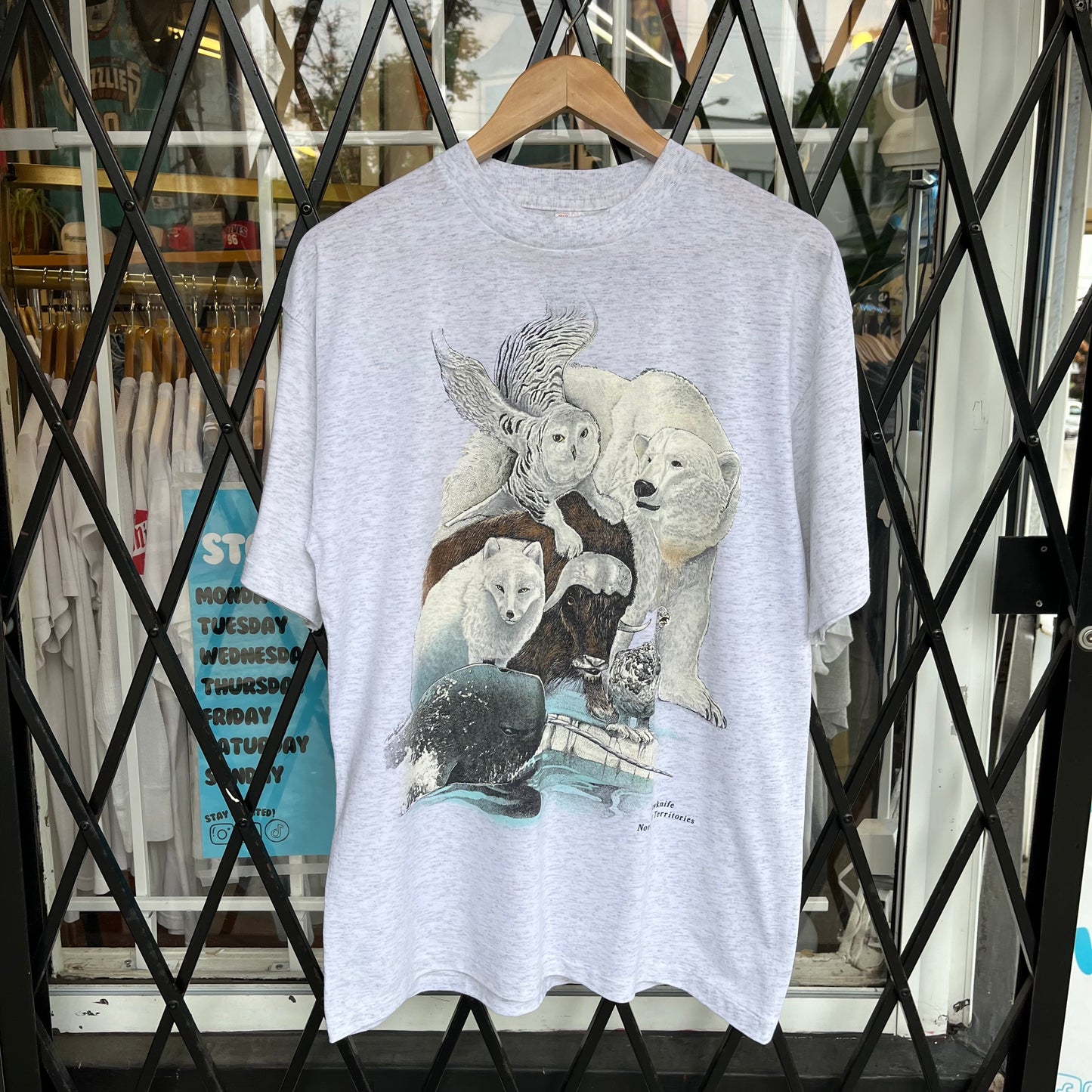 Vintage Animal Nature Tee - Size XL