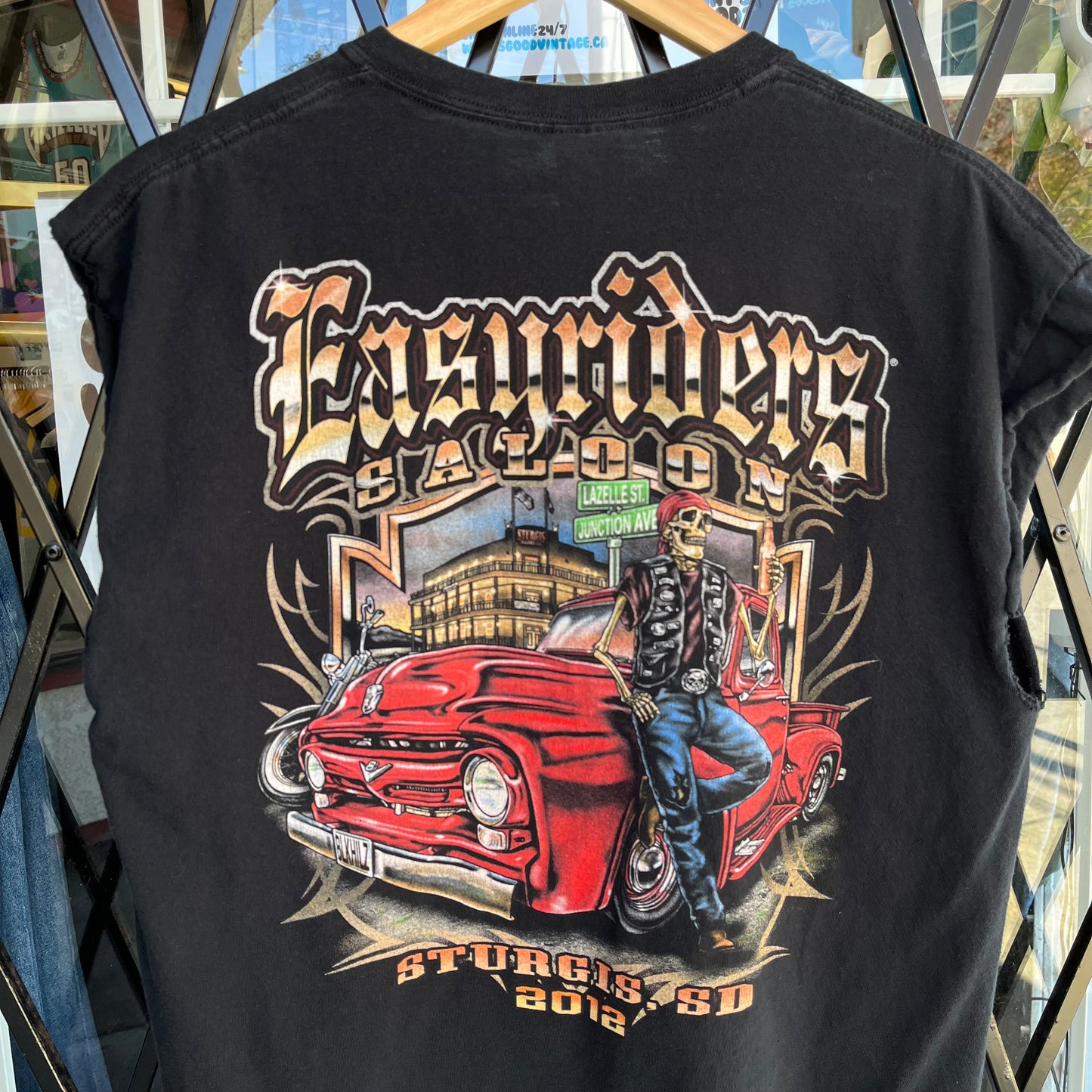 2012 Sturgis Cut Off Tee - Size L