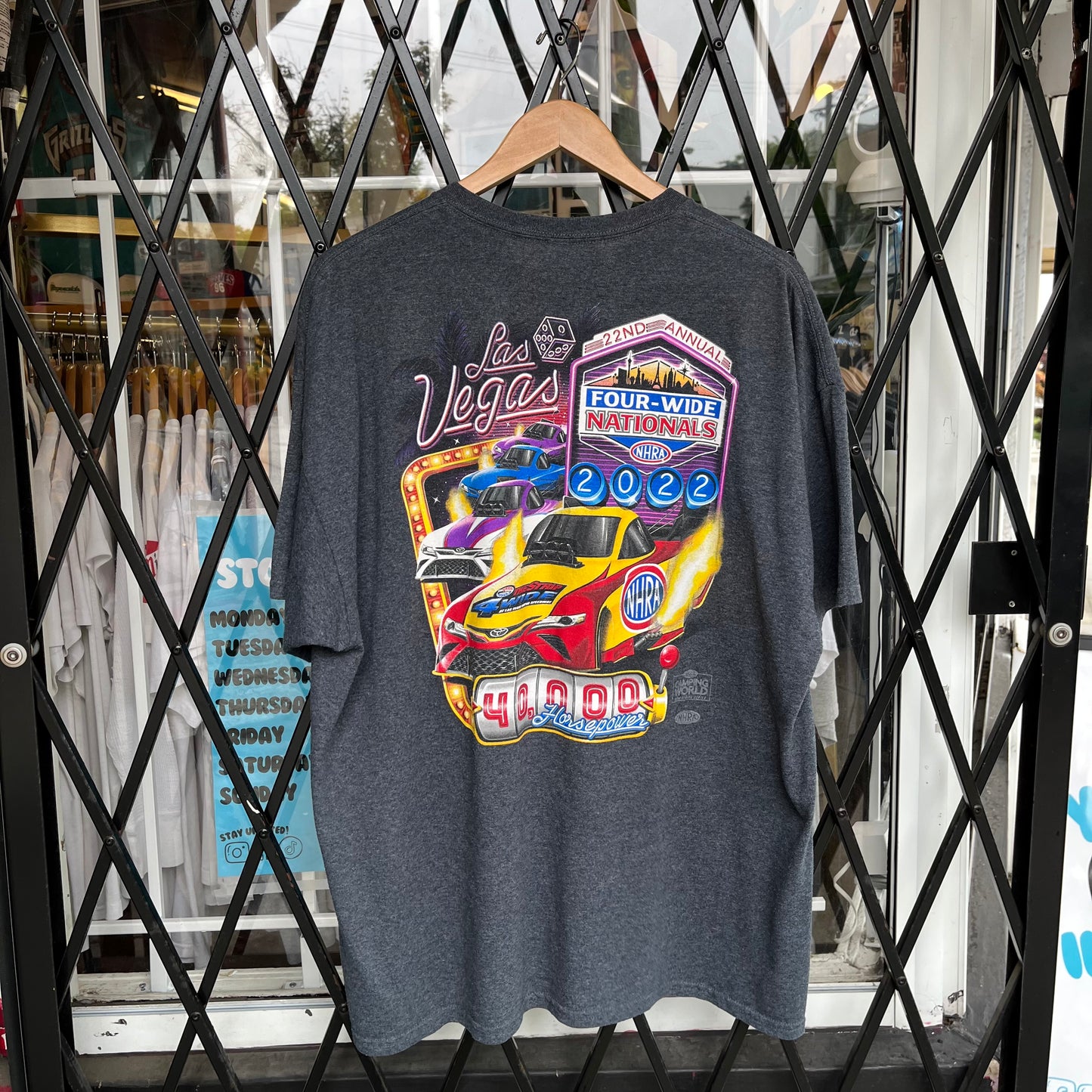 2022 NHRA Tee - Size XL