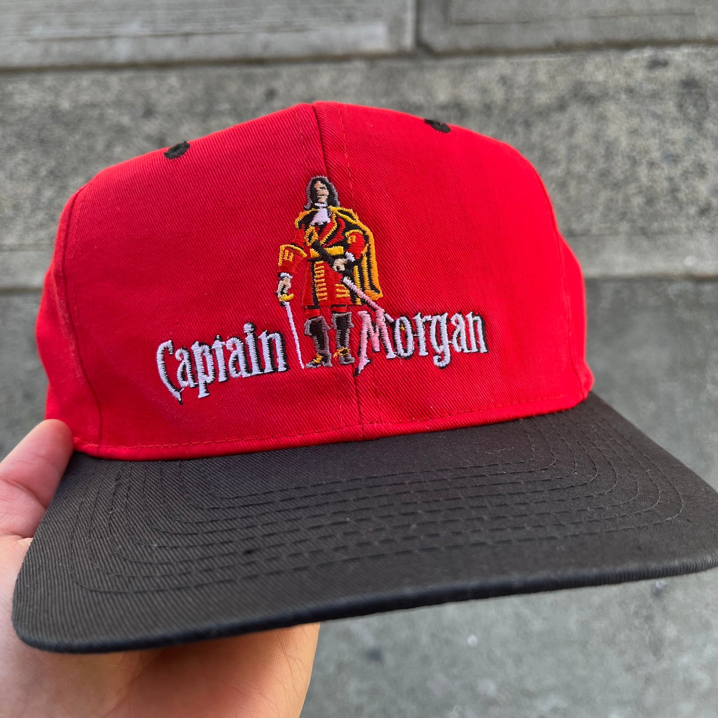 Vintage Captain Morgan Rum Strapback