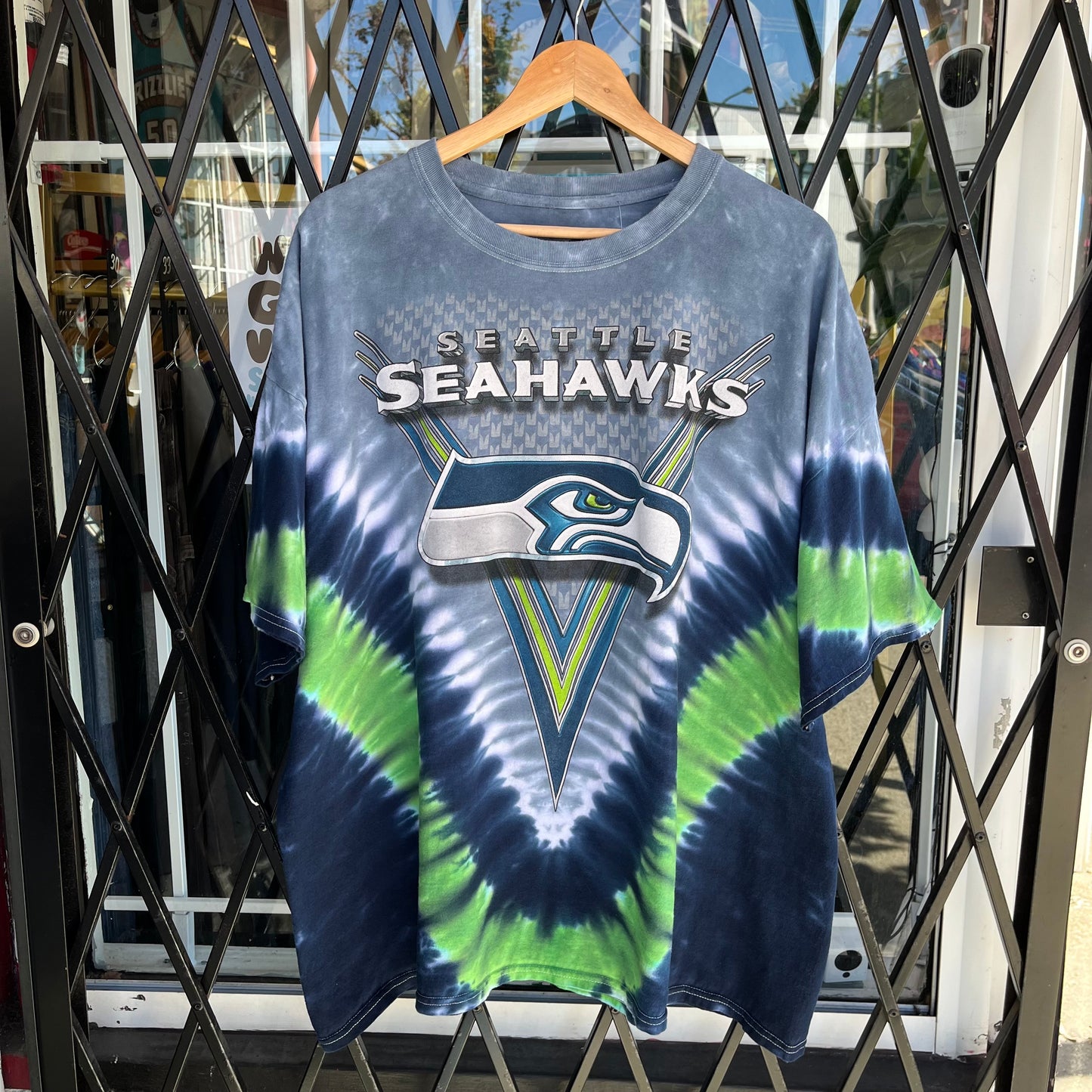 Seattle Seahawks Tie Dye Tee - Size XXL