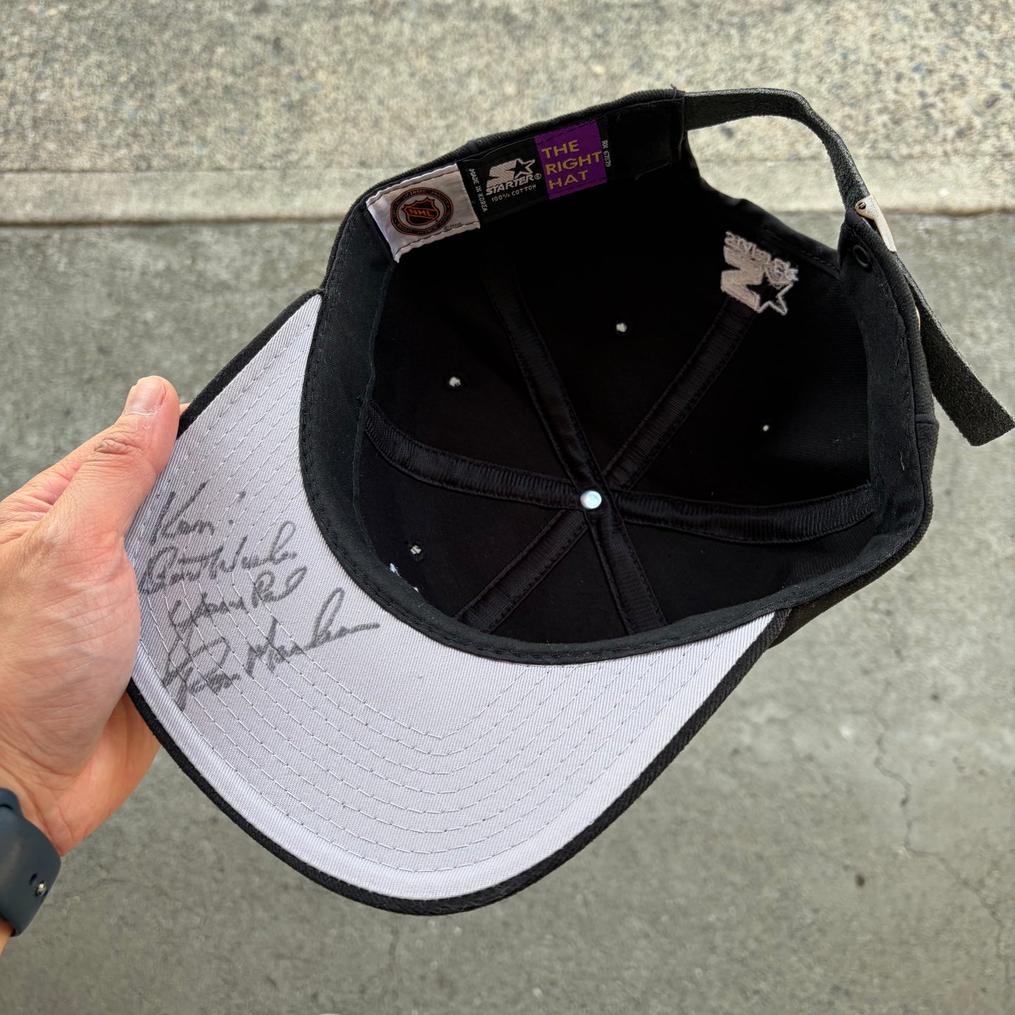 Vintage Starte NHL Shield StrapBack