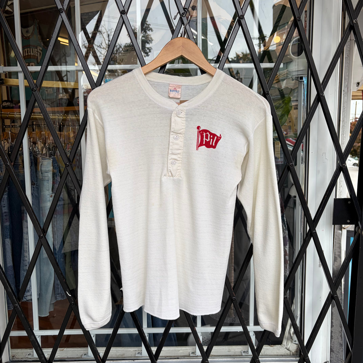 1980’s Pilsner Henley Shirt - Size M