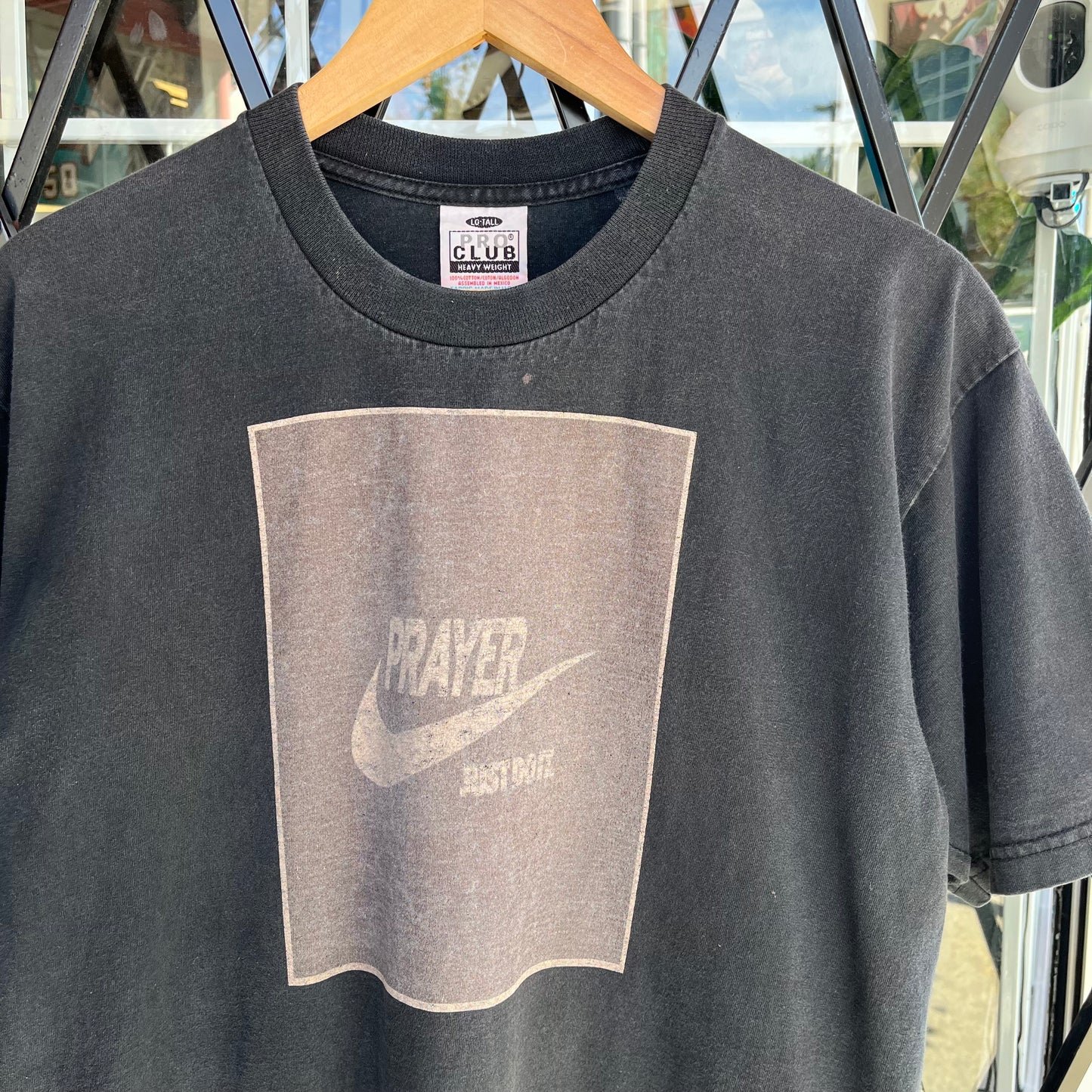 Prayer Just Do It. Tee - Size L Tall