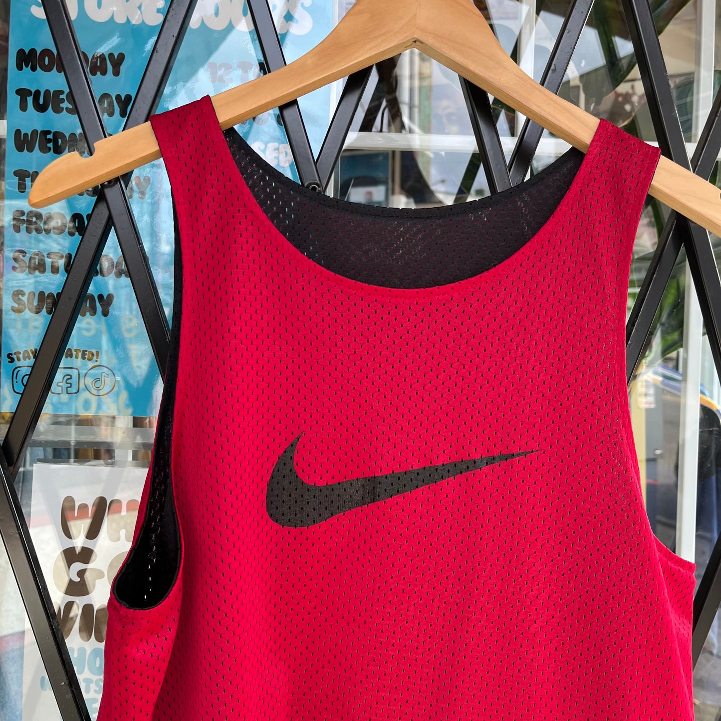 Vintage Nike Reversible Mesh Jersey - Size Youth XL