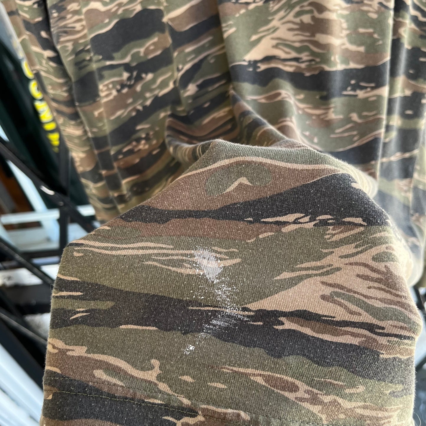 Vintage Camo Long Sleeve Shirt - Size XL