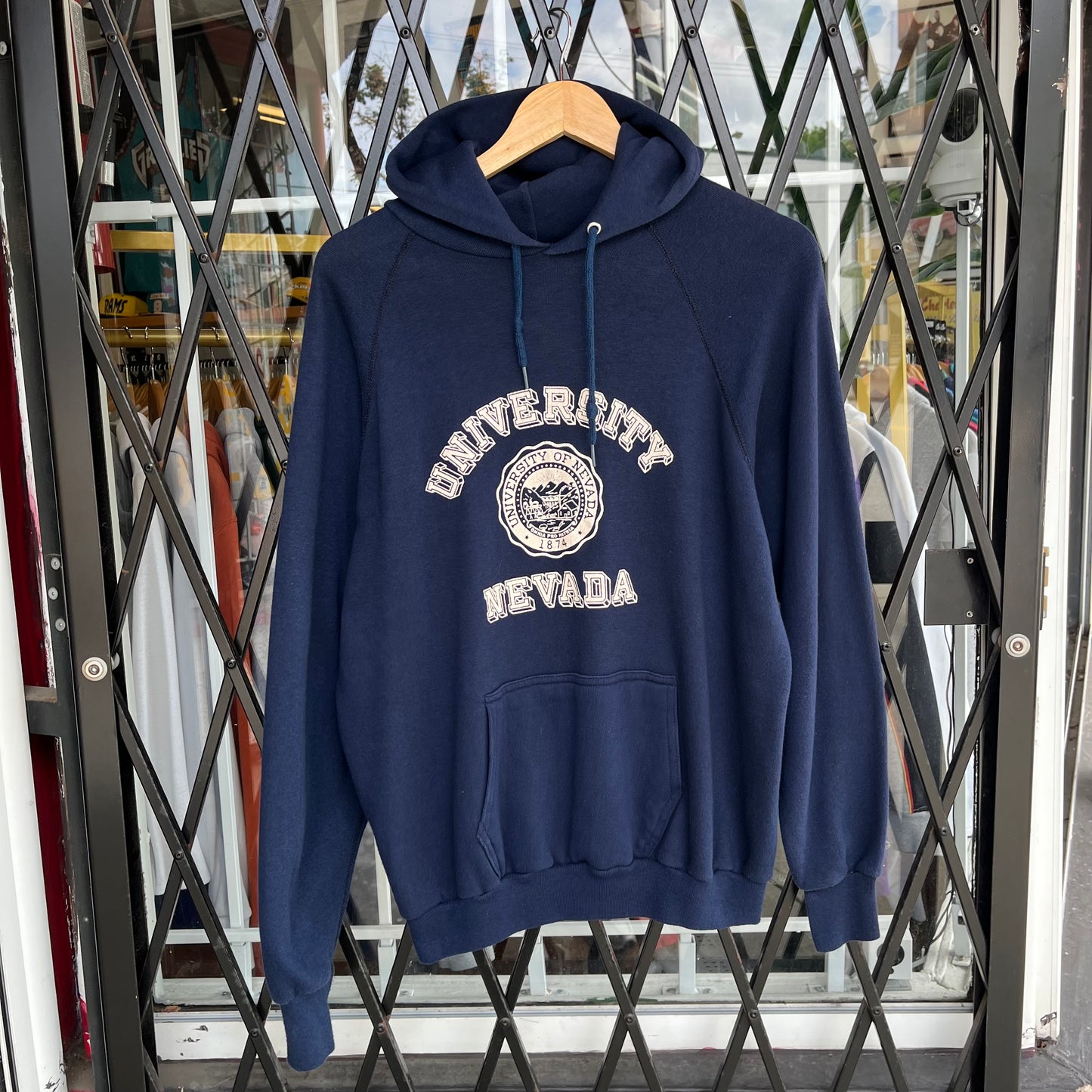 1980’s University of Nevada Hoodie - Size XL