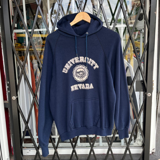 1980’s University of Nevada Hoodie - Size XL