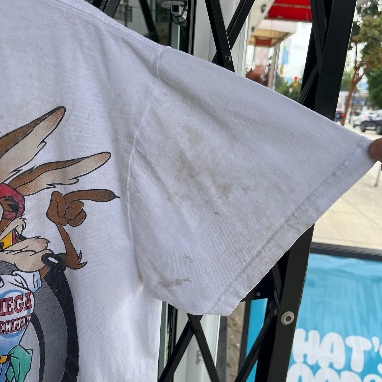 1995 Looney Tunes Hot Rods Mechanics Tee - Size L