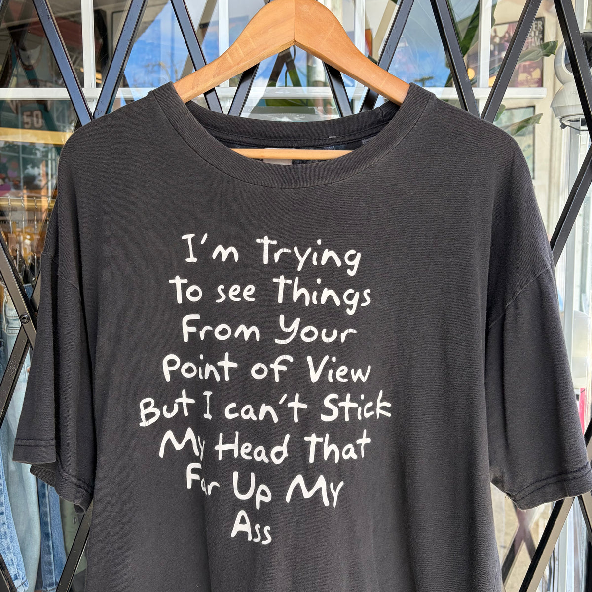 Vintage Parody Point of View Tee - Size XL
