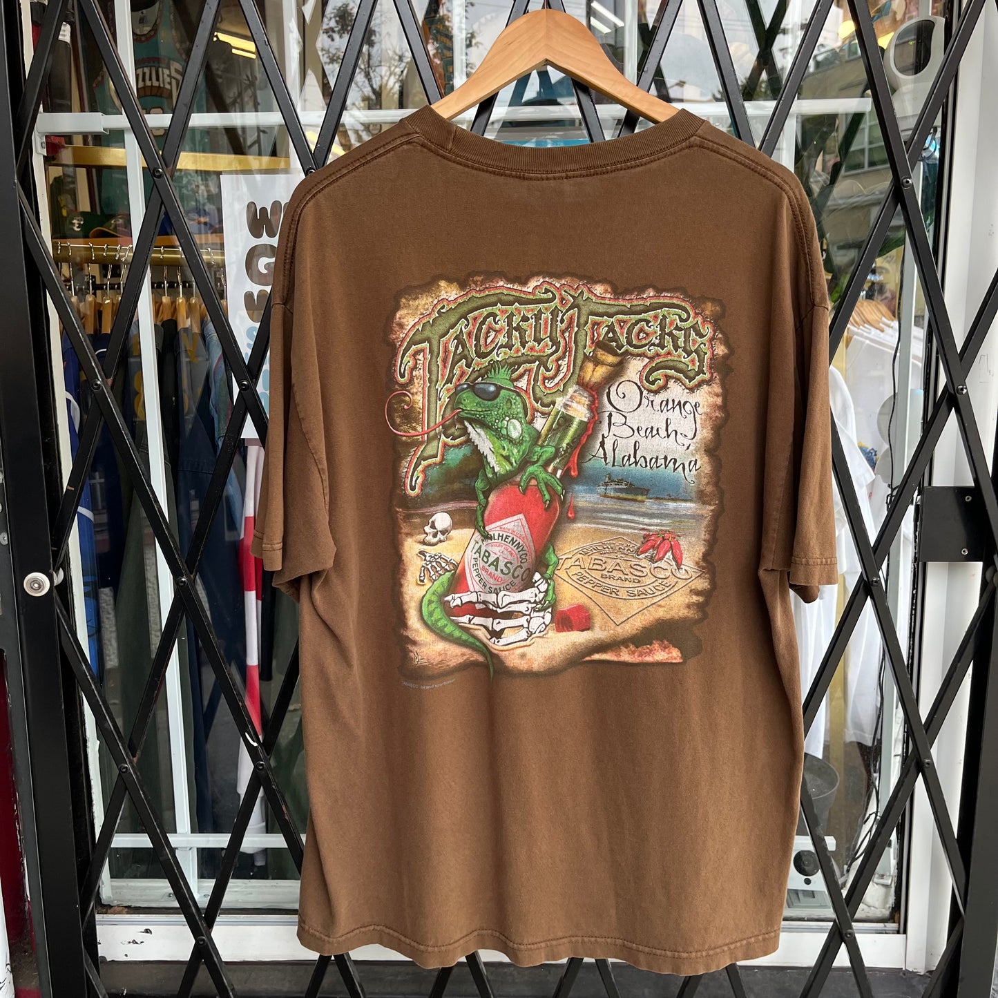Vintage Tabasco Hot Sauce Tee - Size XL