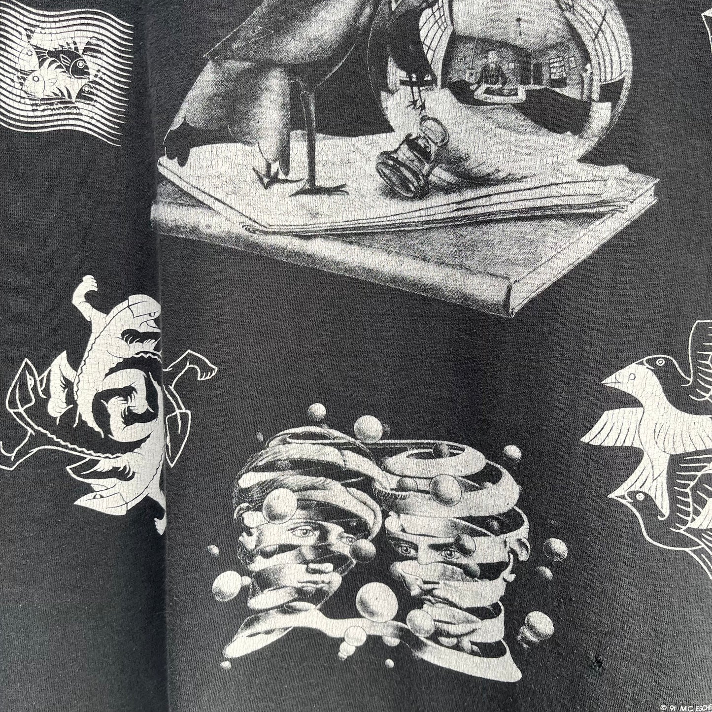 1991 MC Escher Art Tee - Size XL