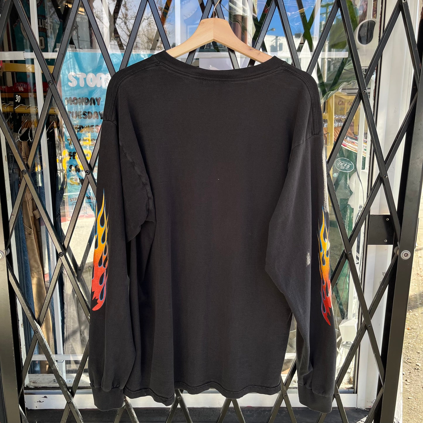 Vintage Canadian Flames Long Sleeve - Size XL