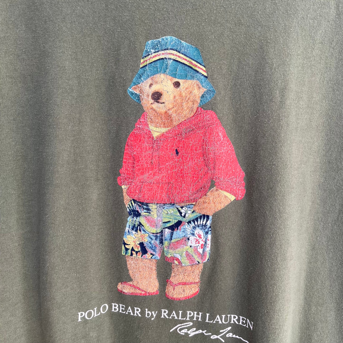 Polo Ralph Lauren Bear Tee - Size XXL