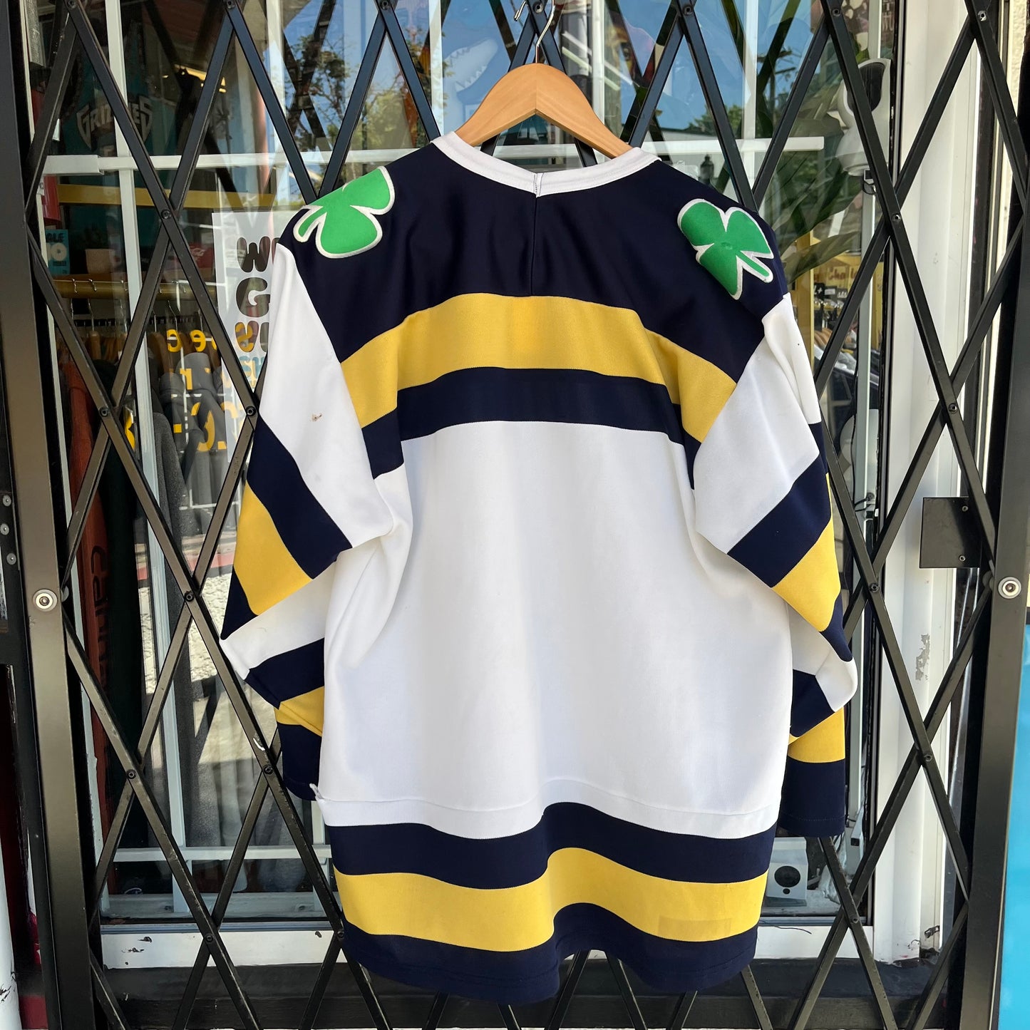 Vintage Notre Dame Hockey Jersey - Size L
