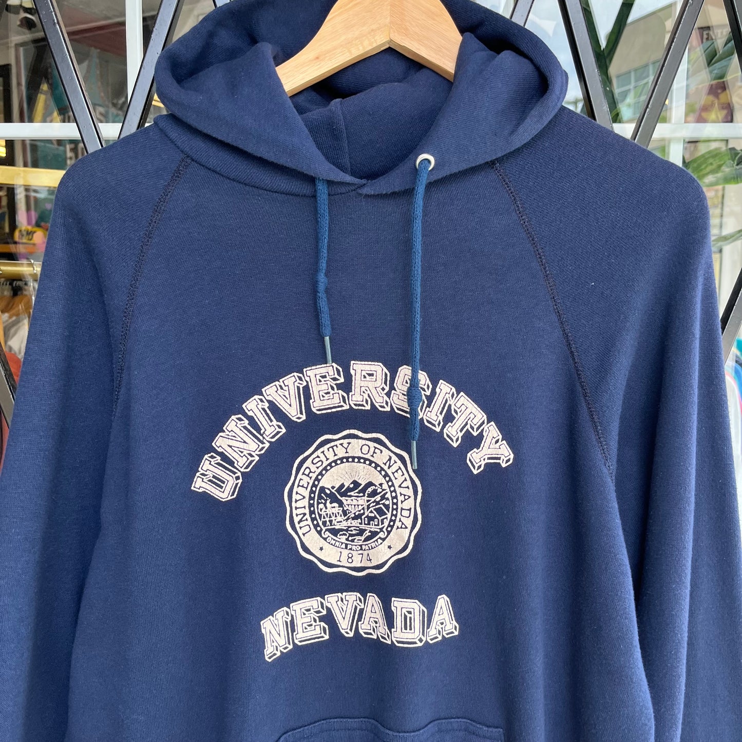 1980’s University of Nevada Hoodie - Size XL