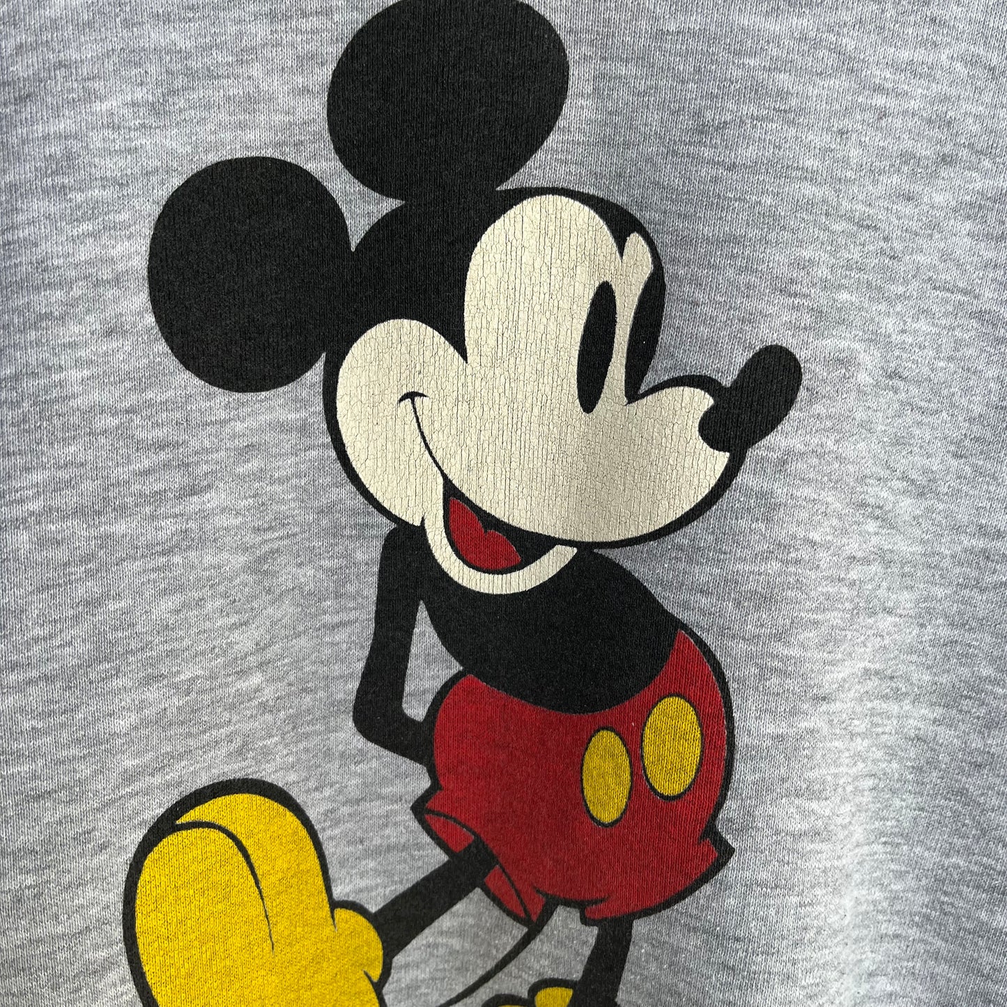 1980’S Disney Mickey Mouse Crewneck - Size L